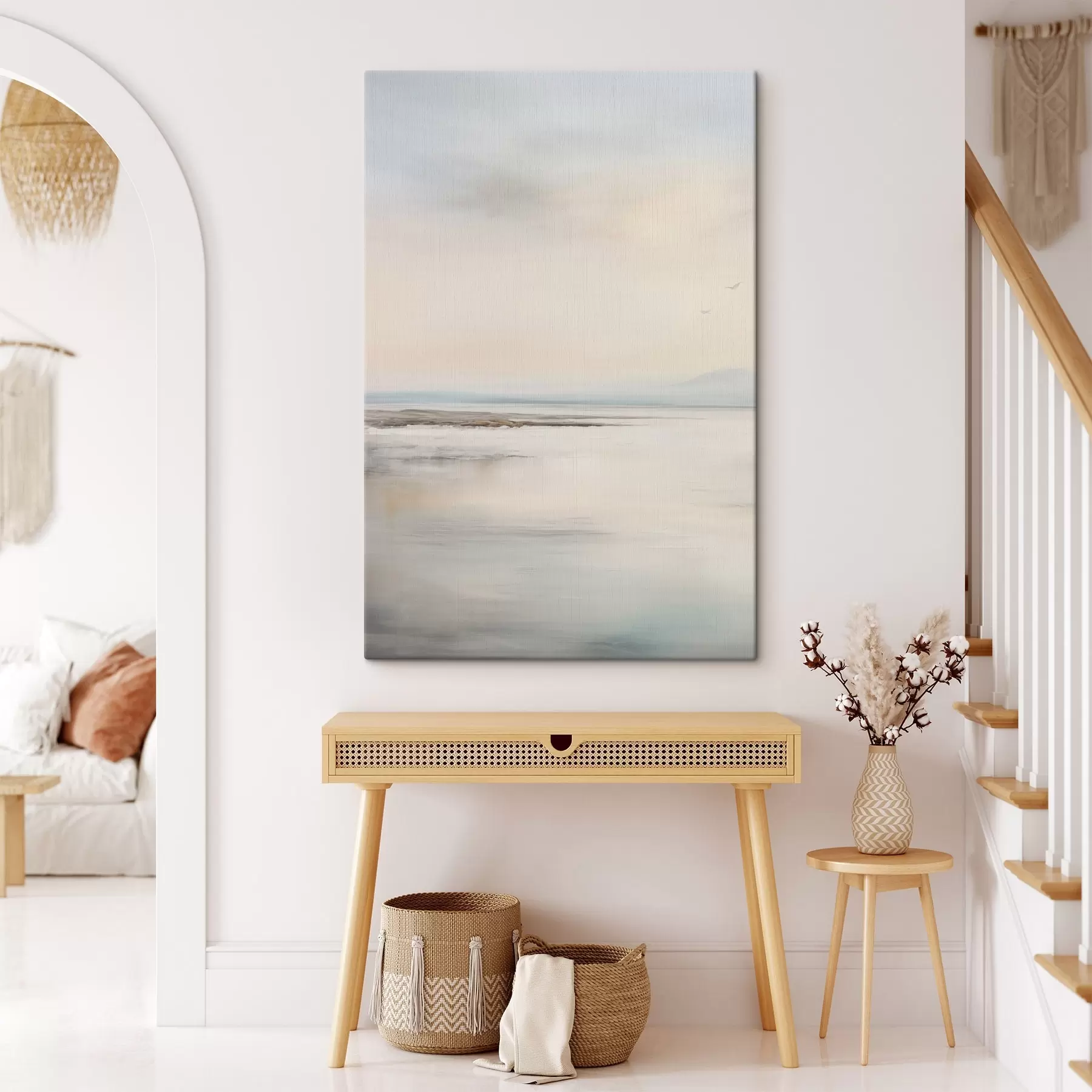 murales de pared Mar pastel con horizonte s44746