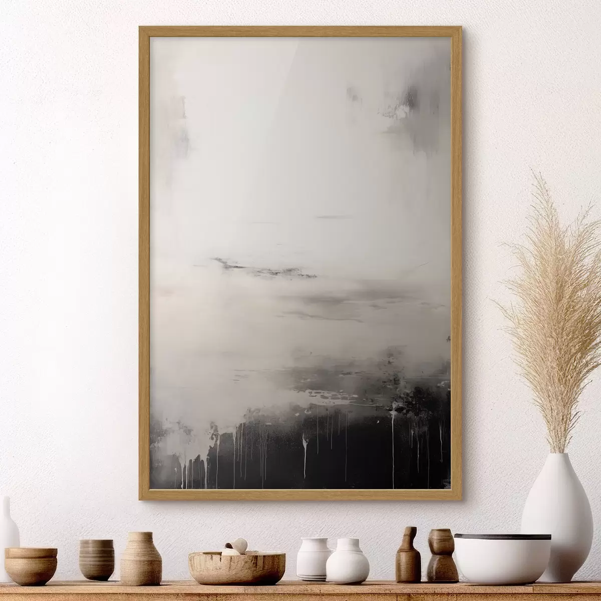 Poster Superficie brillante con bordes sombreados f44742
