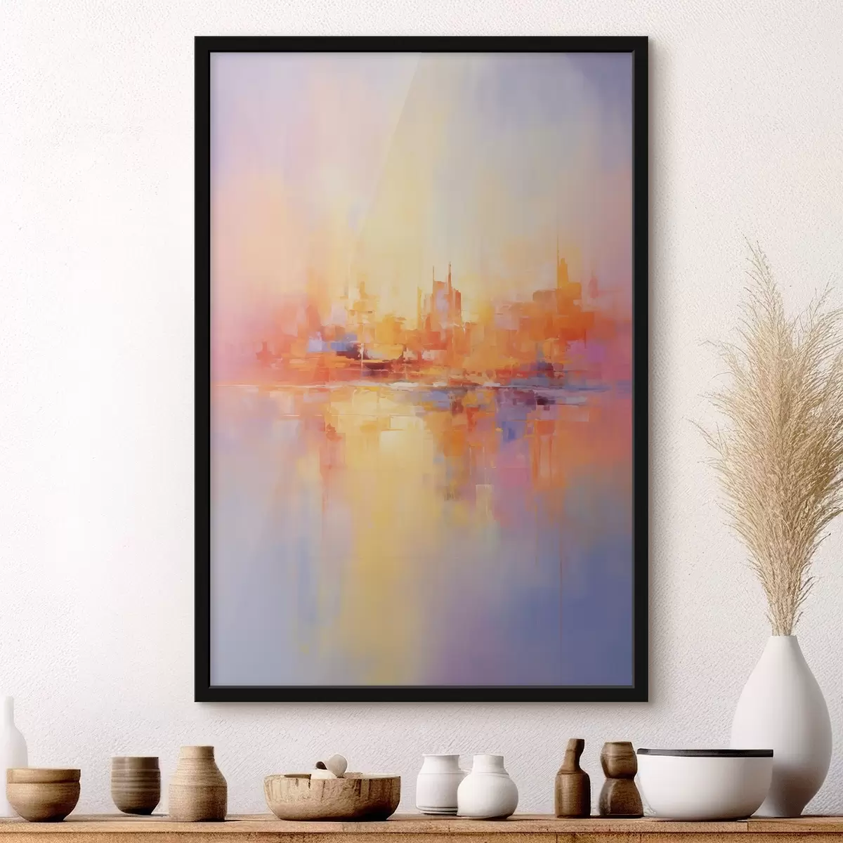 Poster Pinceladas multicolores f44743