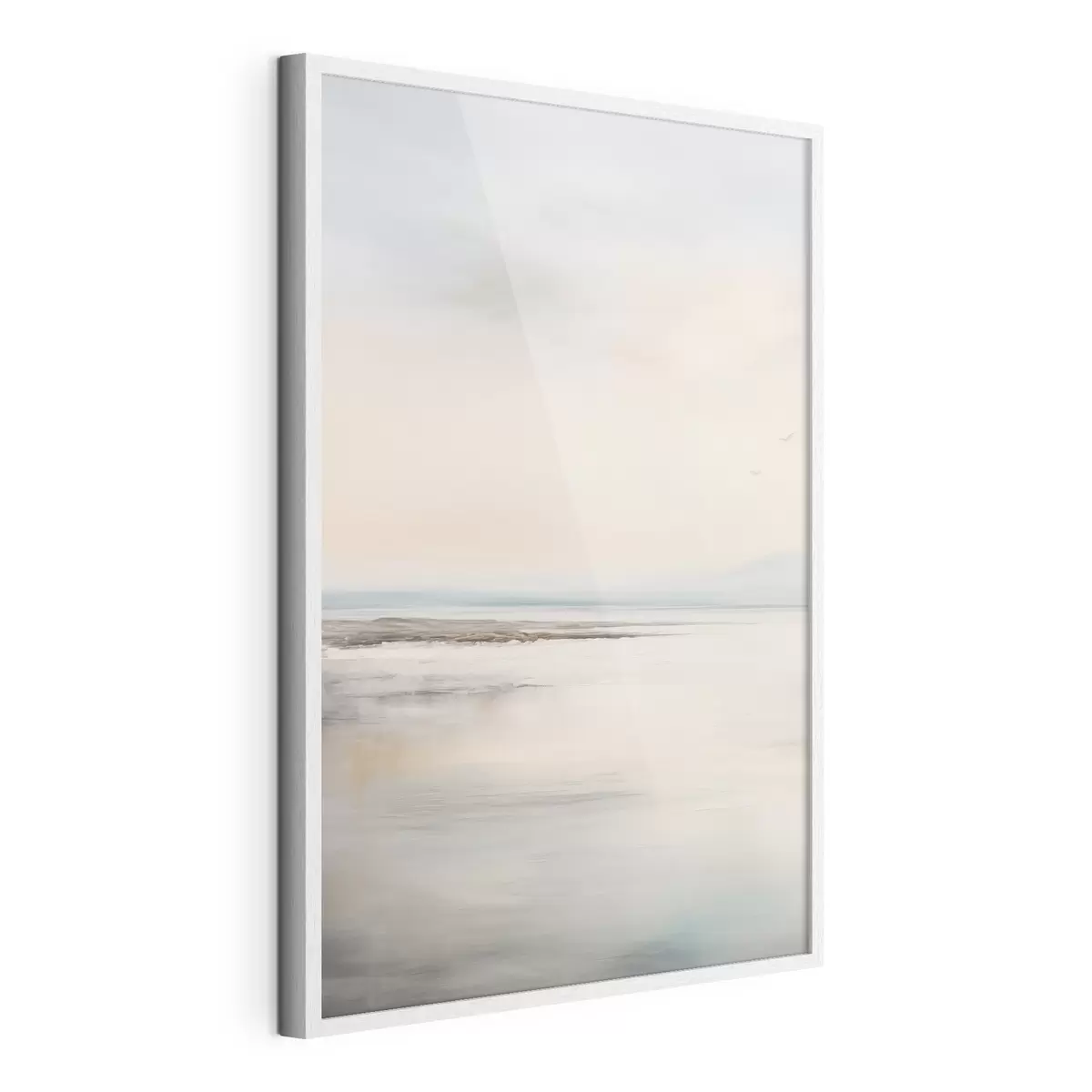 Poster Mar pastel con horizonte f44746