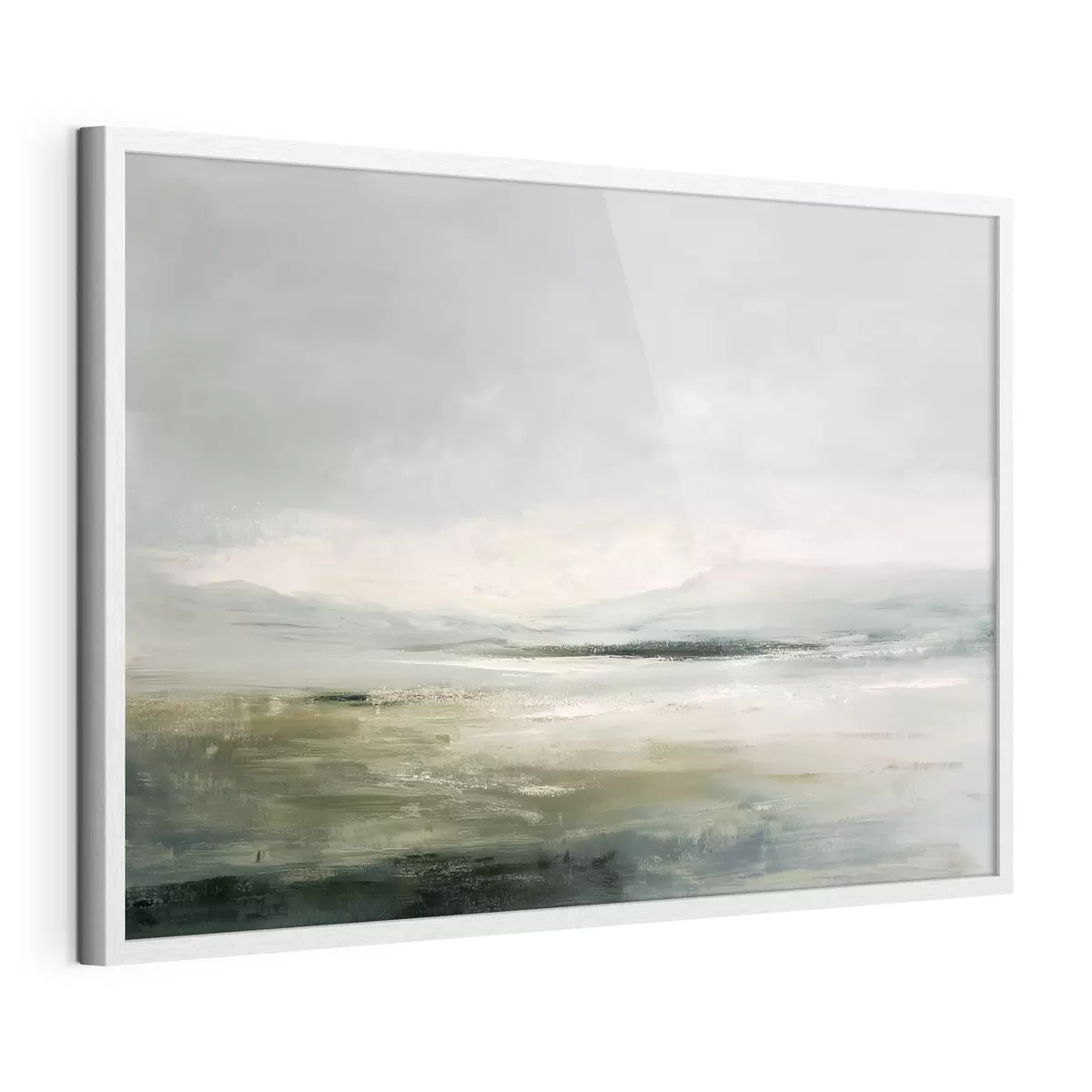 Poster Paisaje minimalista con niebla f44756