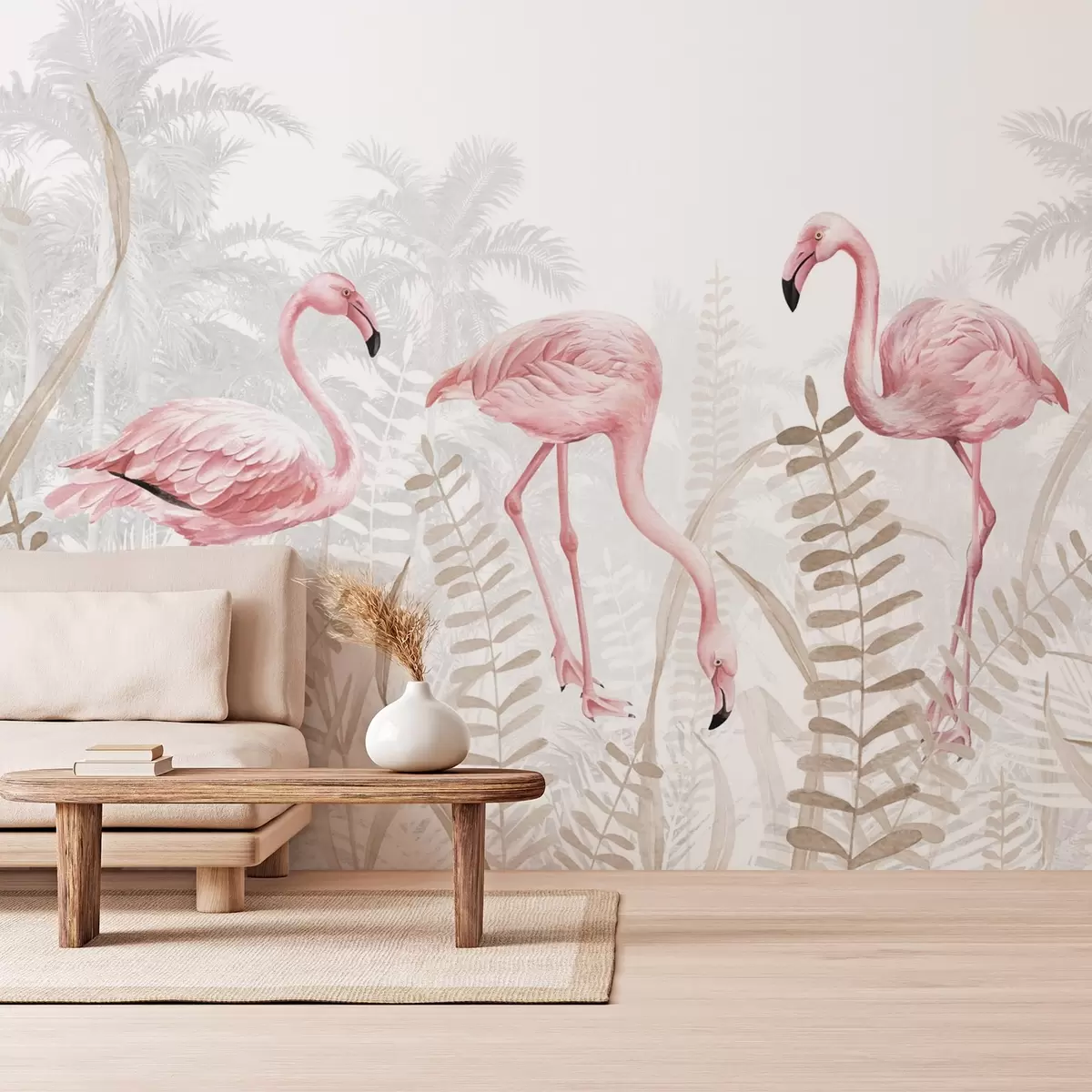 murales de pared Flamingo w04122