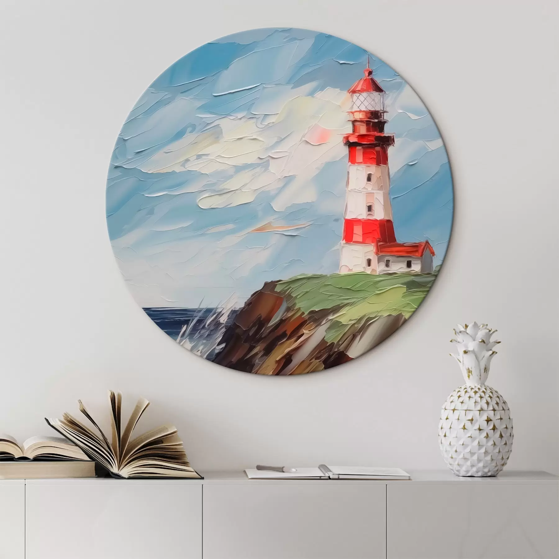 murales de pared Pintura imitación faro r44782