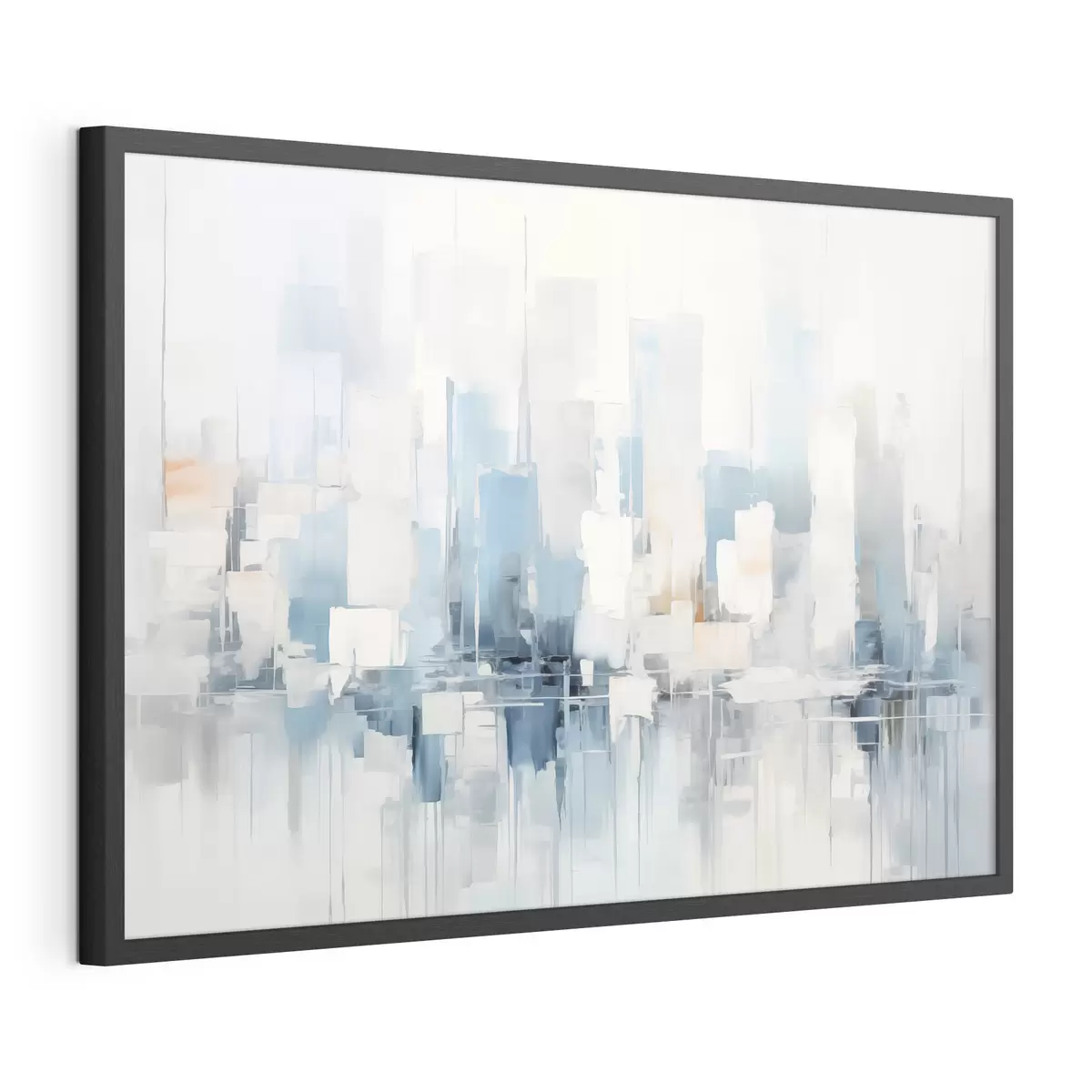 Poster Pintura abstracta imitación ciudad f44768