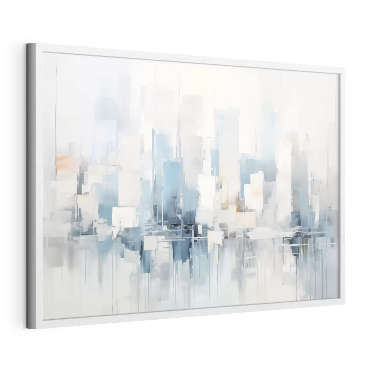 Poster Pintura abstracta imitación ciudad f44768