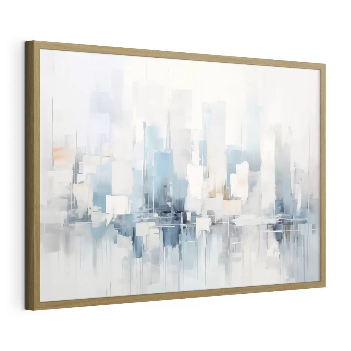 Poster Pintura abstracta imitación ciudad f44768