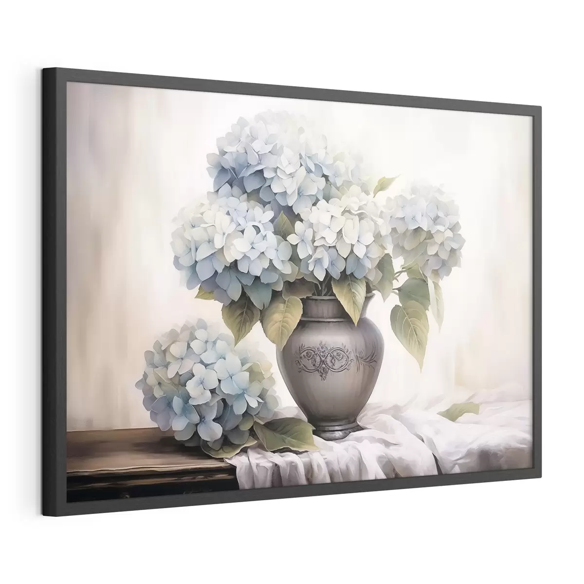 Poster Flores de hortensia en un jarrón f44771