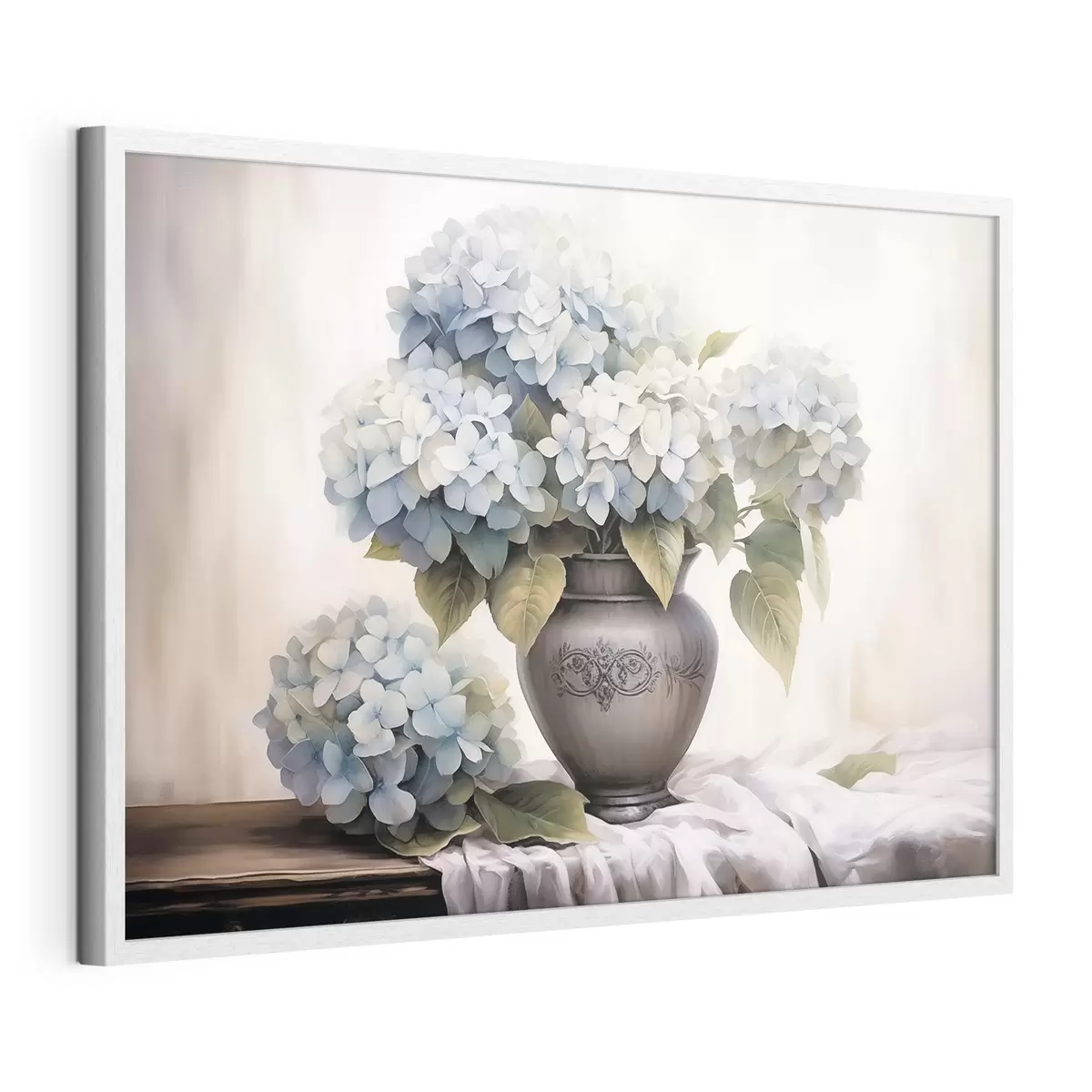 Poster Flores de hortensia en un jarrón f44771