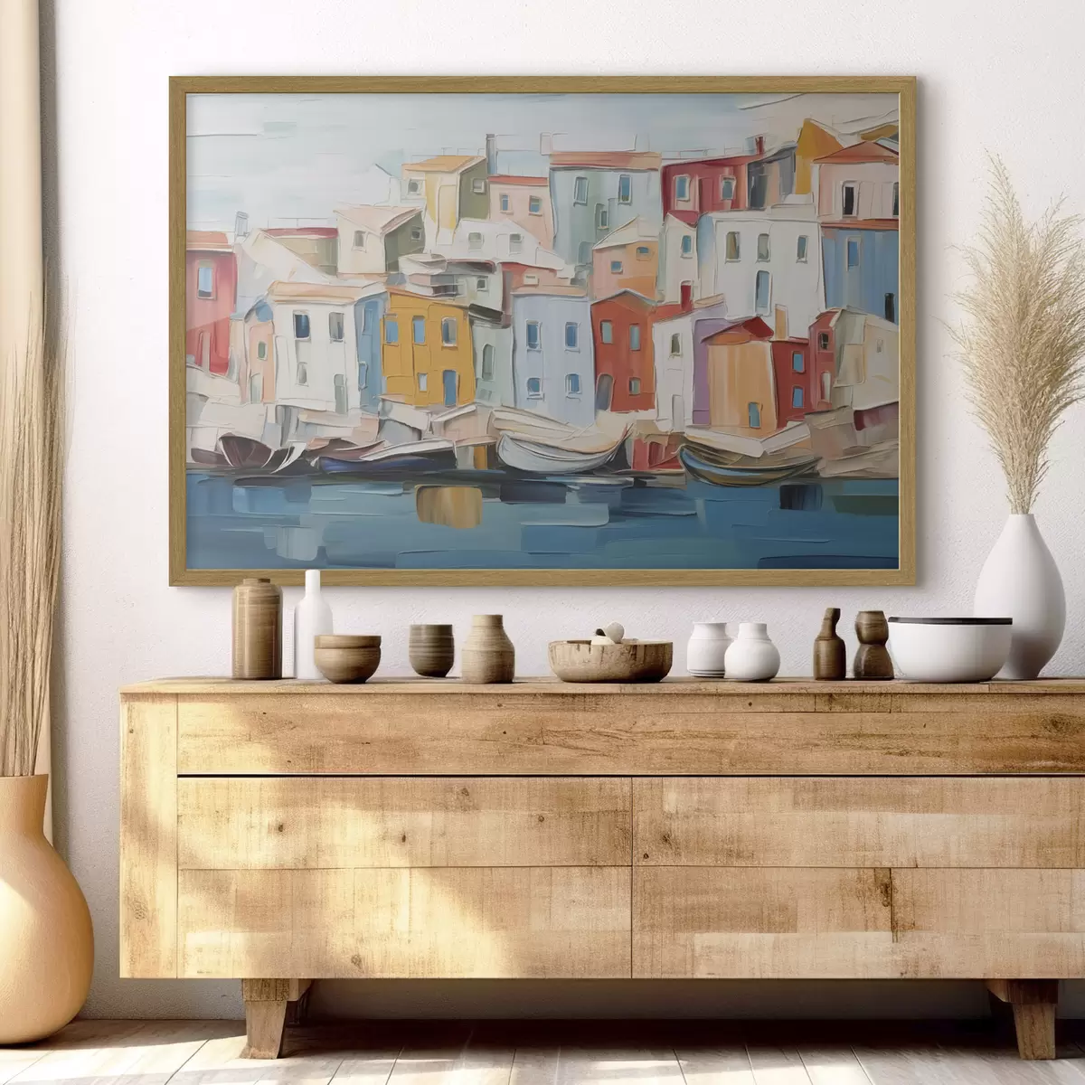 Poster Puerto de mil colores f44783