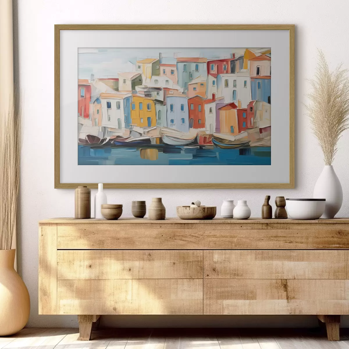 Poster Puerto de mil colores f44783