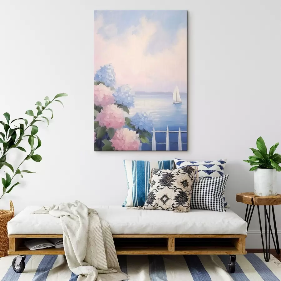 murales de pared Hortensias s44805