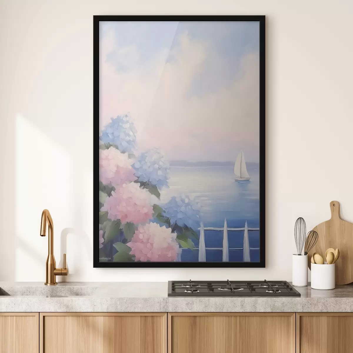 Poster Hortensias f44805