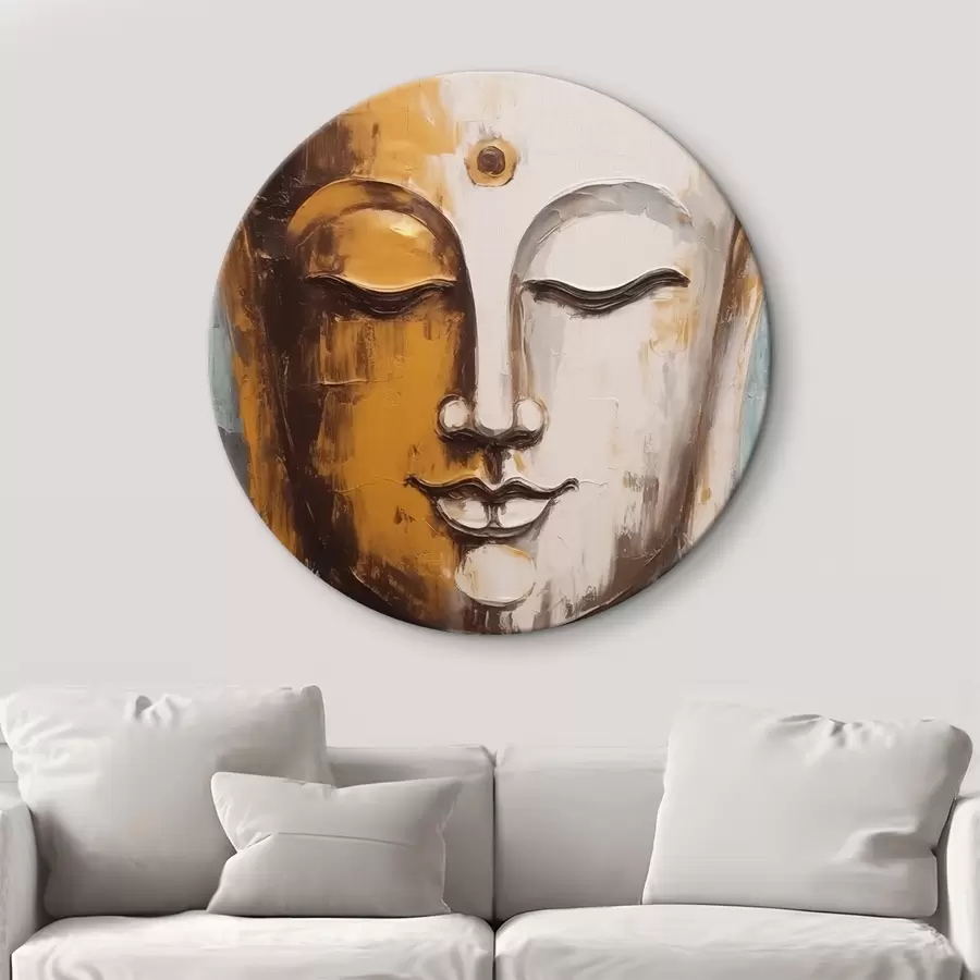 murales de pared El rostro de Buda r44807