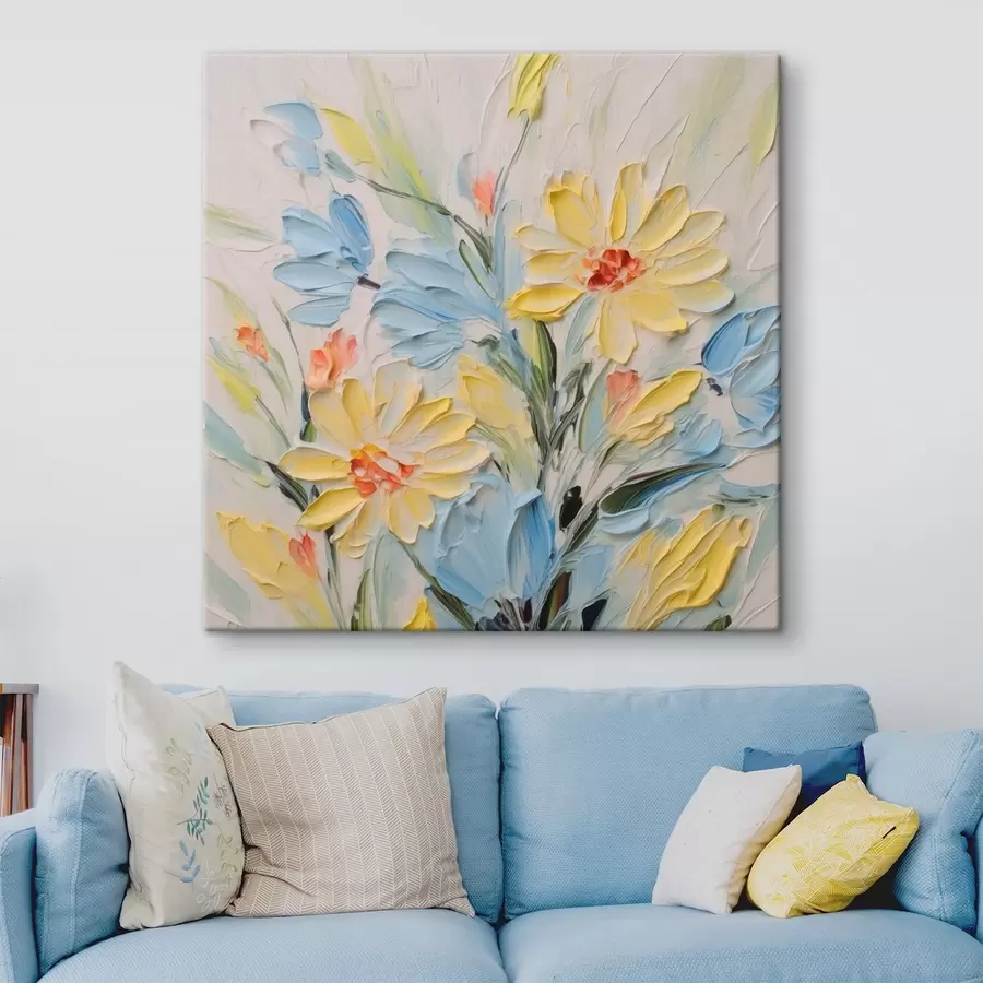 murales de pared Ramo de flores abstracto s44832