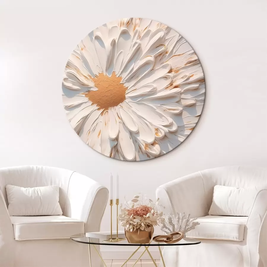 murales de pared Pintura imitación manzanilla r44816