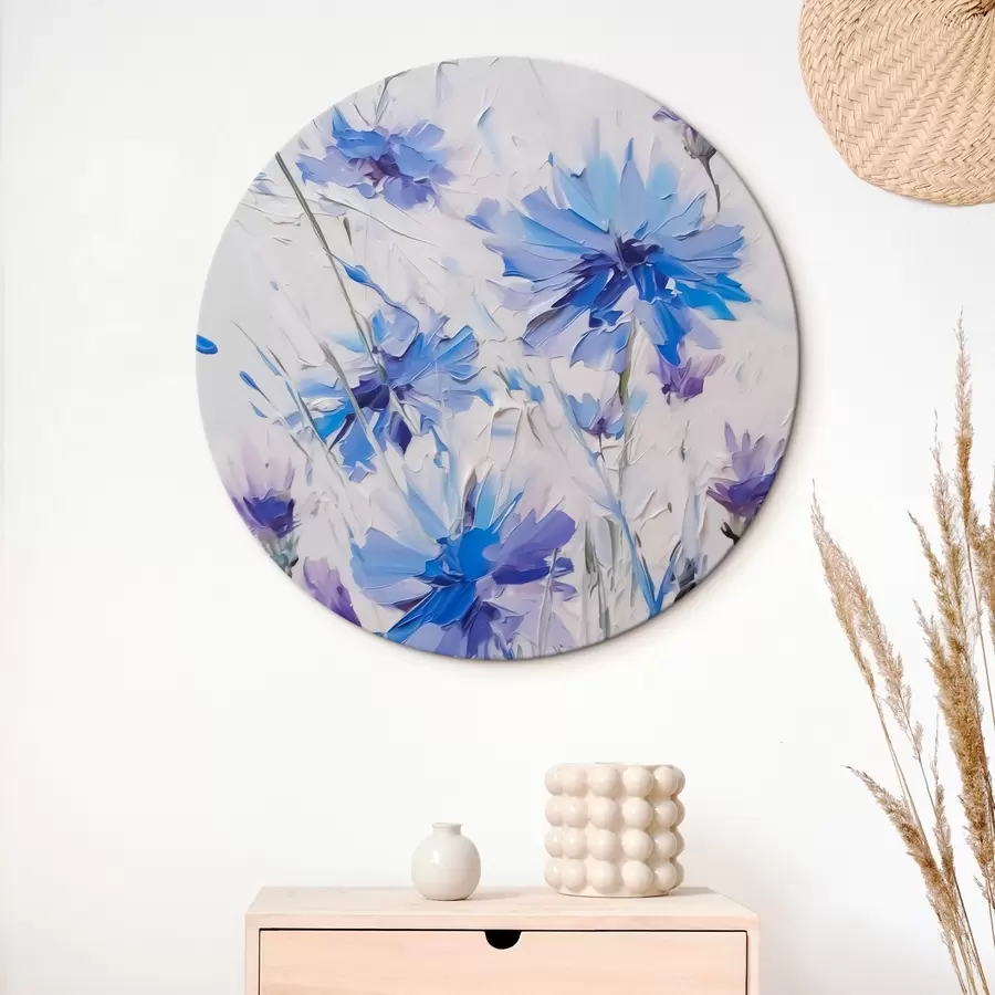 murales de pared Pintura imitación acianos r44831