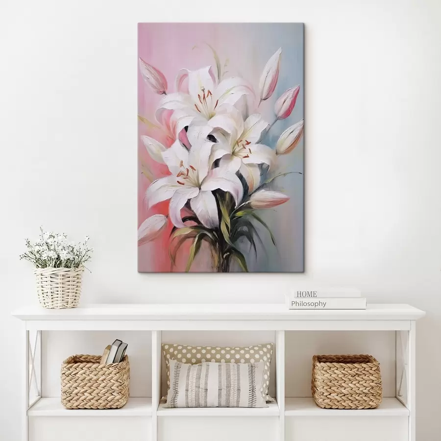 murales de pared Lirios blancos s44904