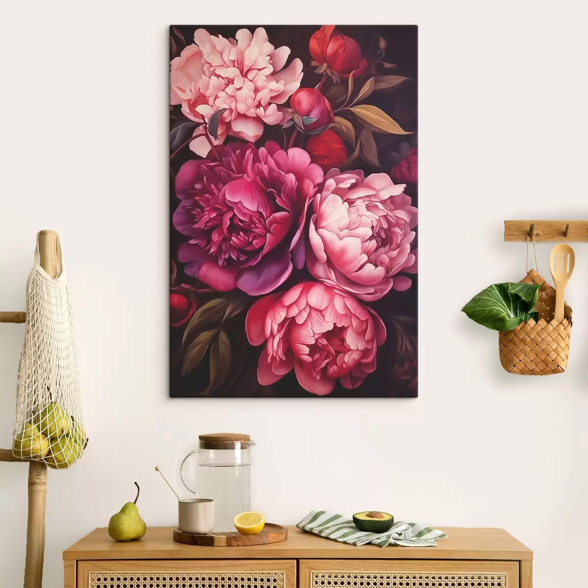 murales de pared Peonías s44914