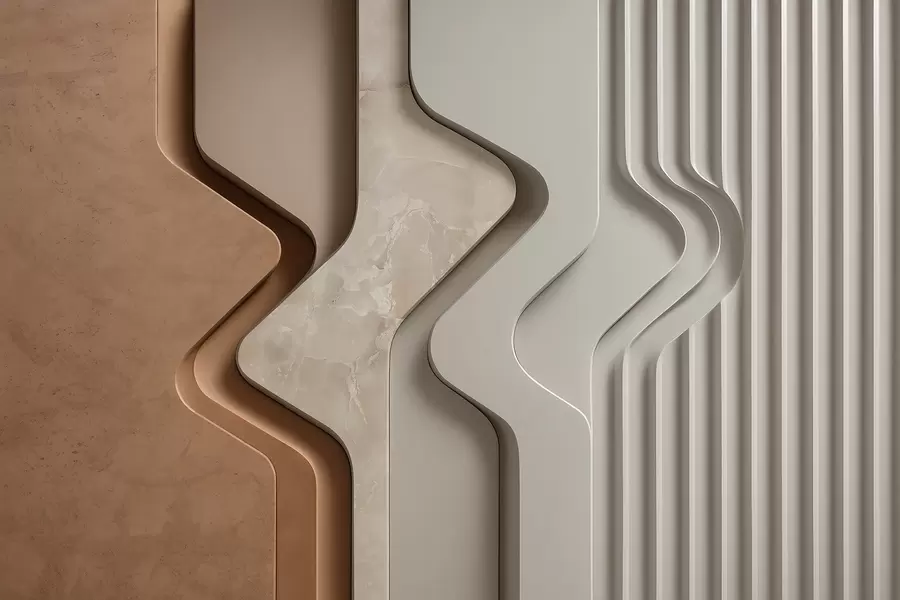 murales de pared Ilusiones de textura w04188