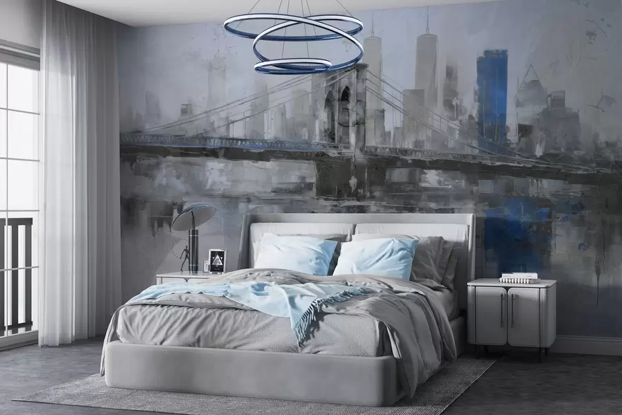 murales de pared Loftscape urbano w04192v1