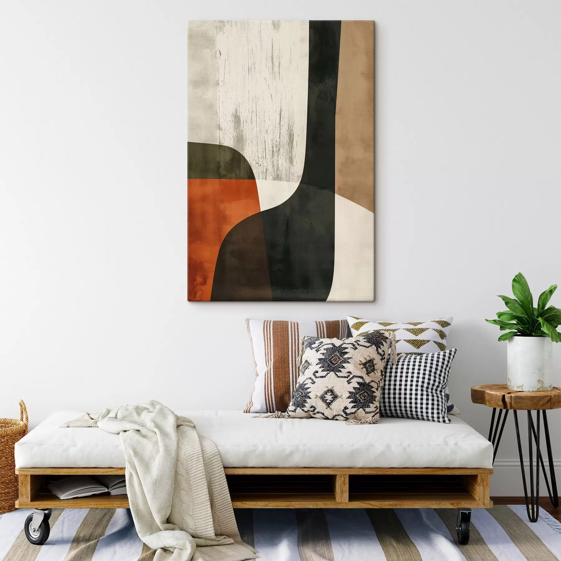 murales de pared Trazos de pintura multicolor s44968