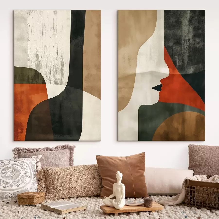 murales de pared Aliento de abstracción m00468