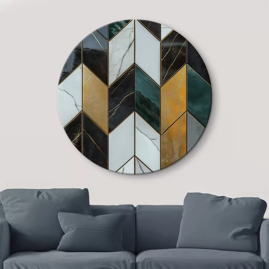 murales de pared Abstracción del mármol r44973