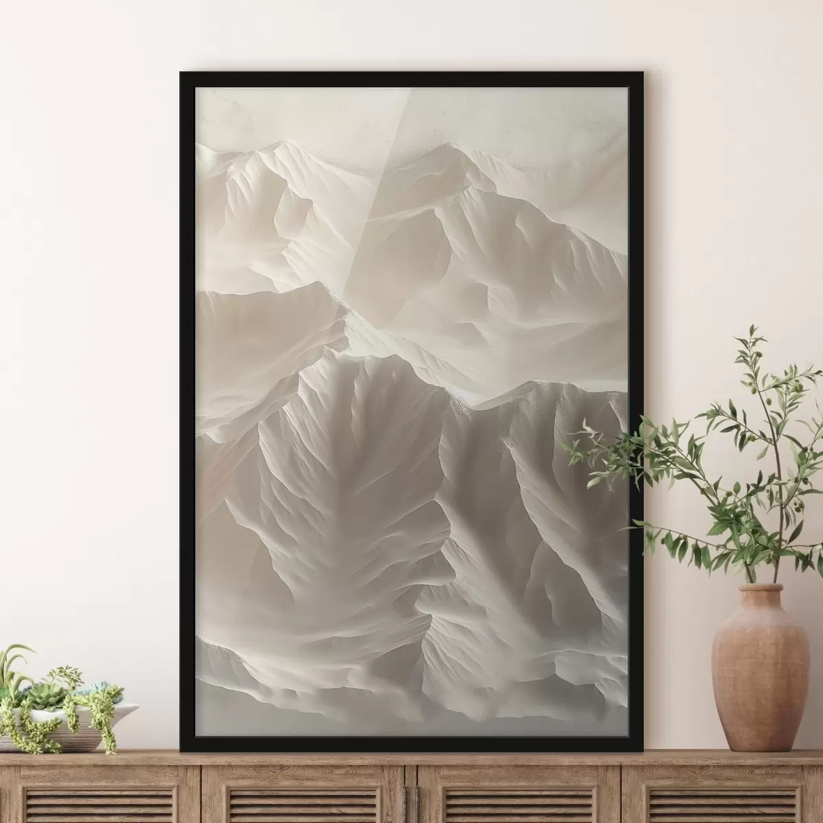 Poster Crestas onduladas f44954