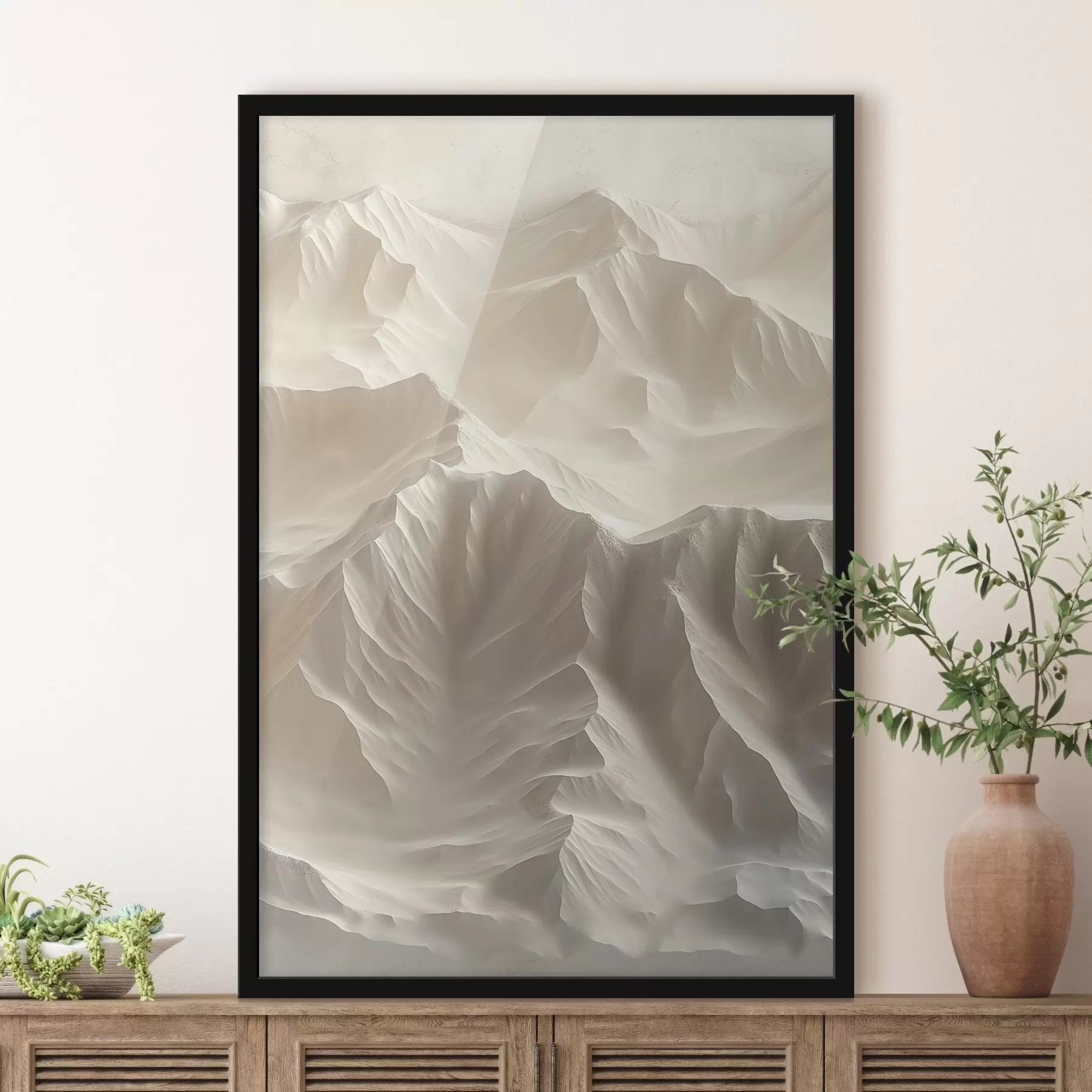 murales de pared Crestas onduladas f44954