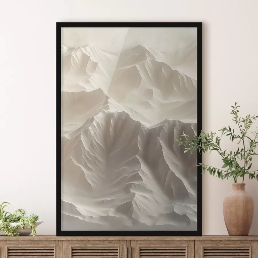 murales de pared Crestas onduladas f44954