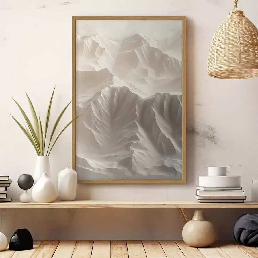 murales de pared Crestas onduladas f44954