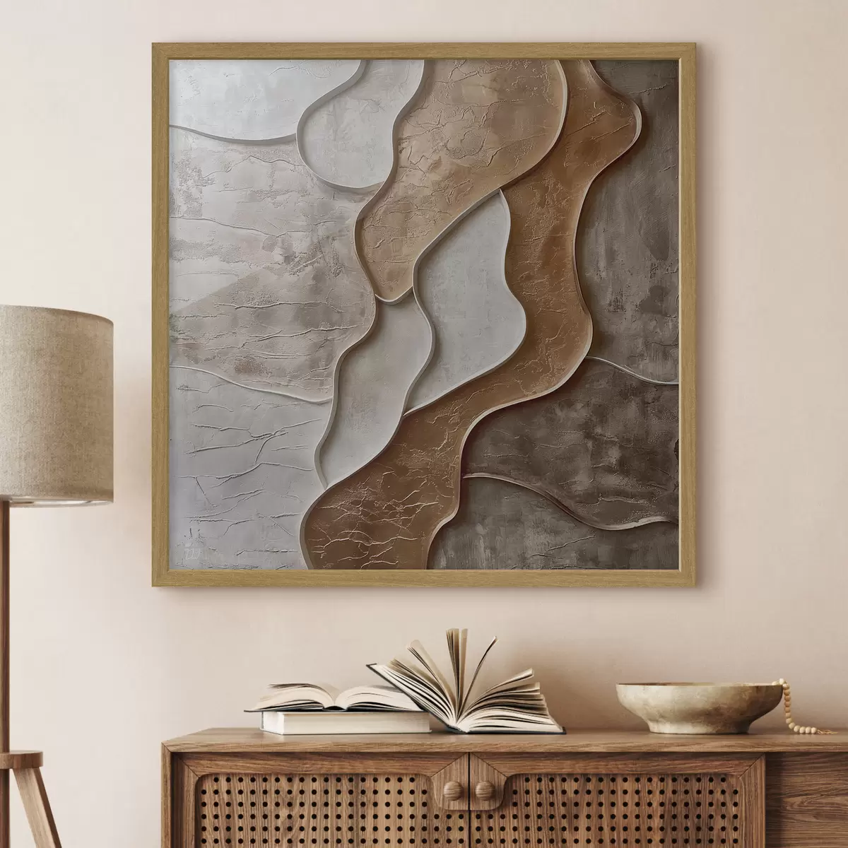 Poster Ondas rocosas f44958