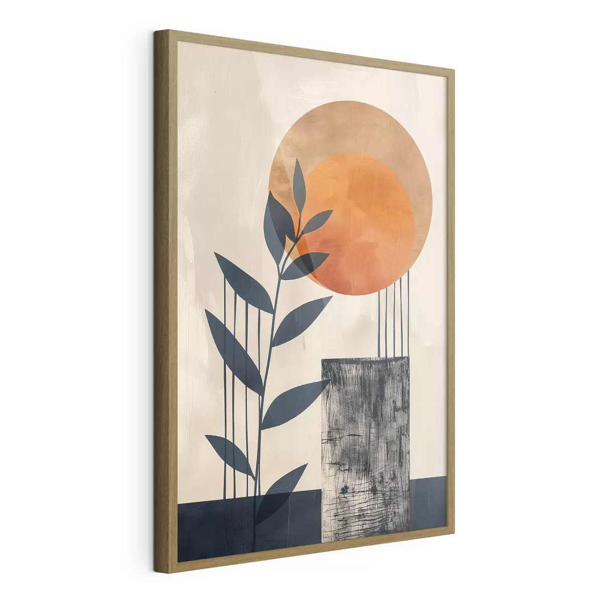 Poster Sol y hojas f44961