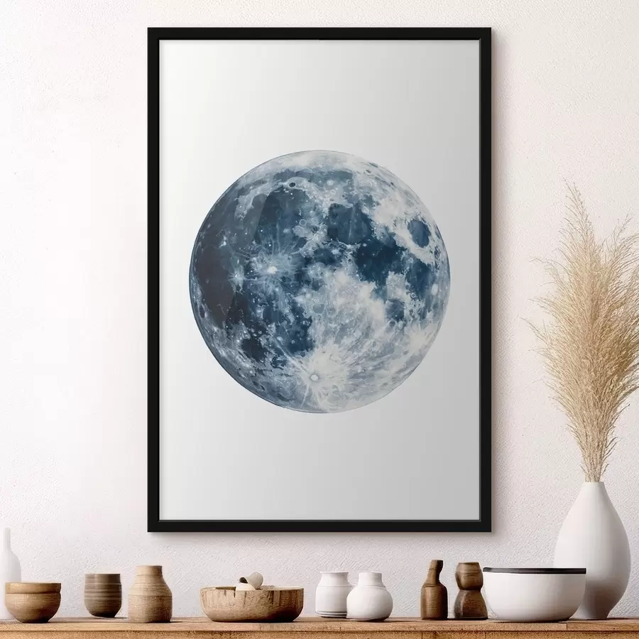 murales de pared Luna llena f44964