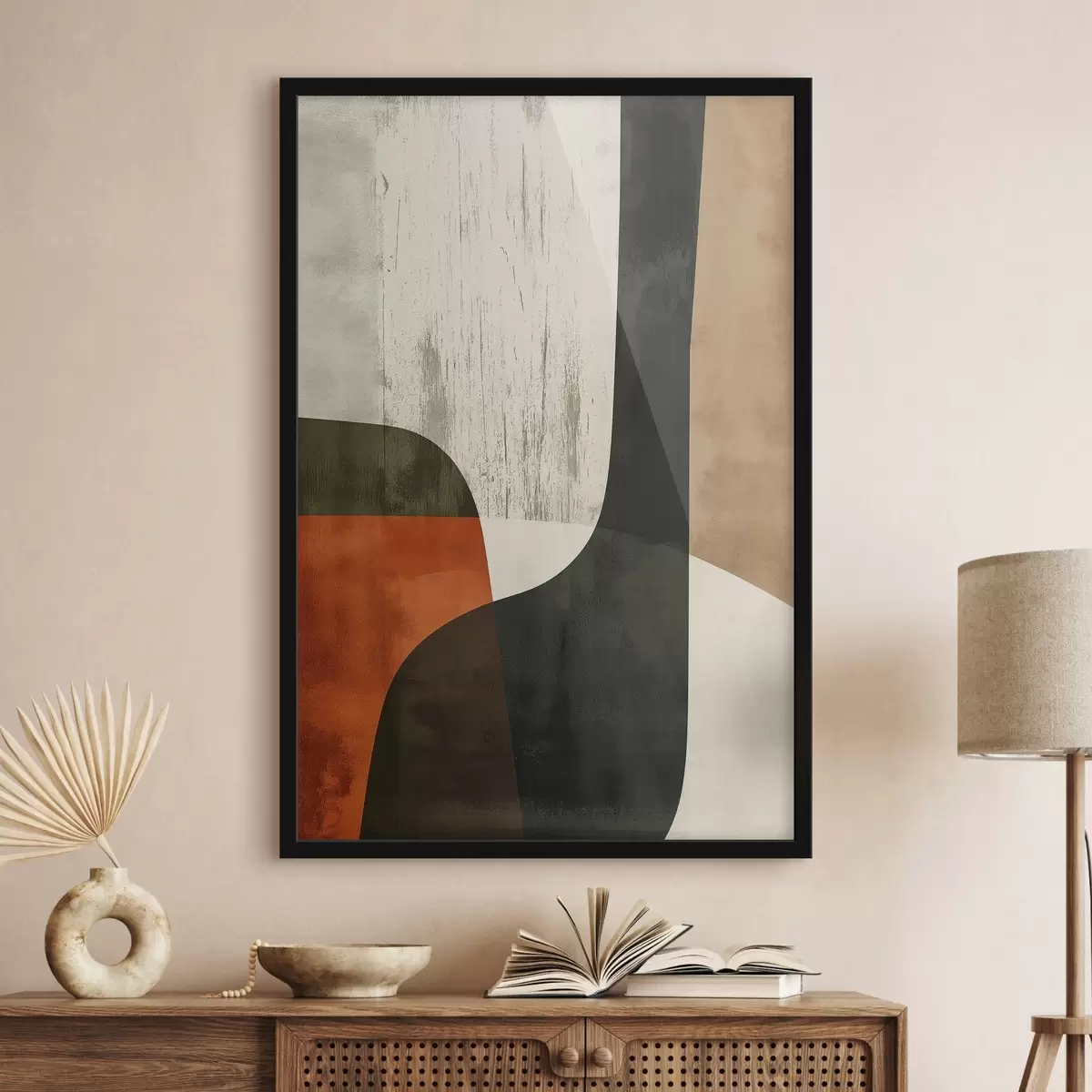 Poster Trazos de pintura multicolor f44968