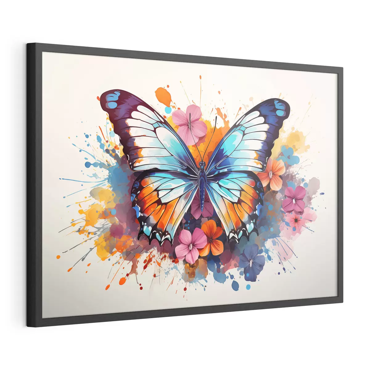 Poster Mariposas y alegría f44943