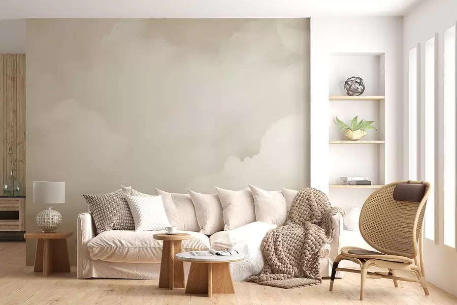 murales de pared Nubes suaves w04224