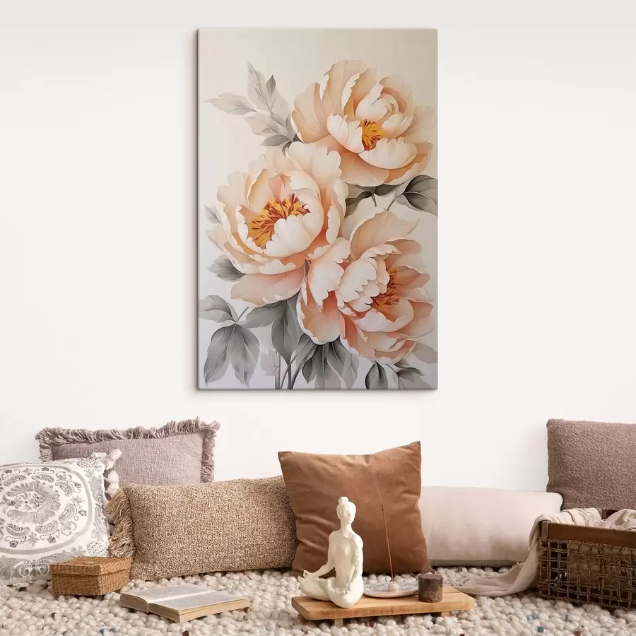 murales de pared Peonías s44997