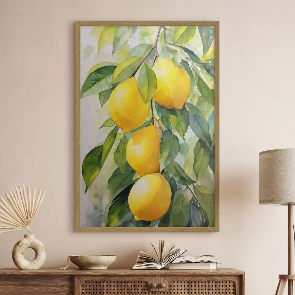 Poster Rama de limones f45001