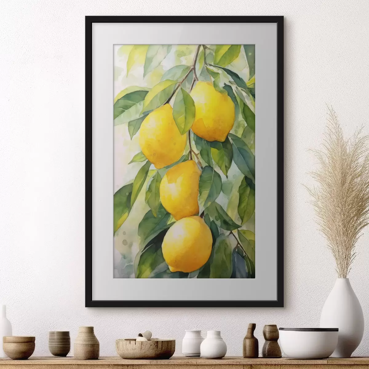 Poster Rama de limones f45001