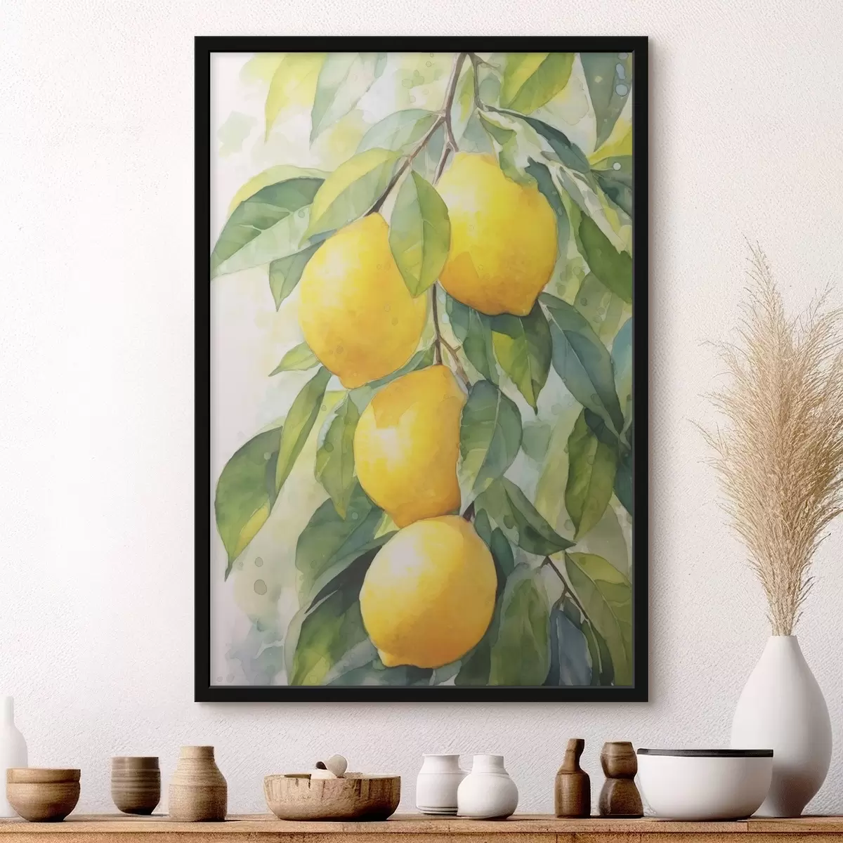 Poster Rama de limones f45001