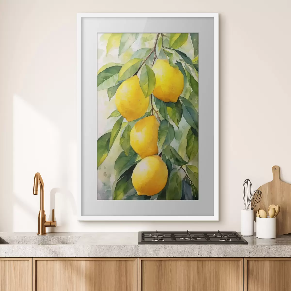 Poster Rama de limones f45001