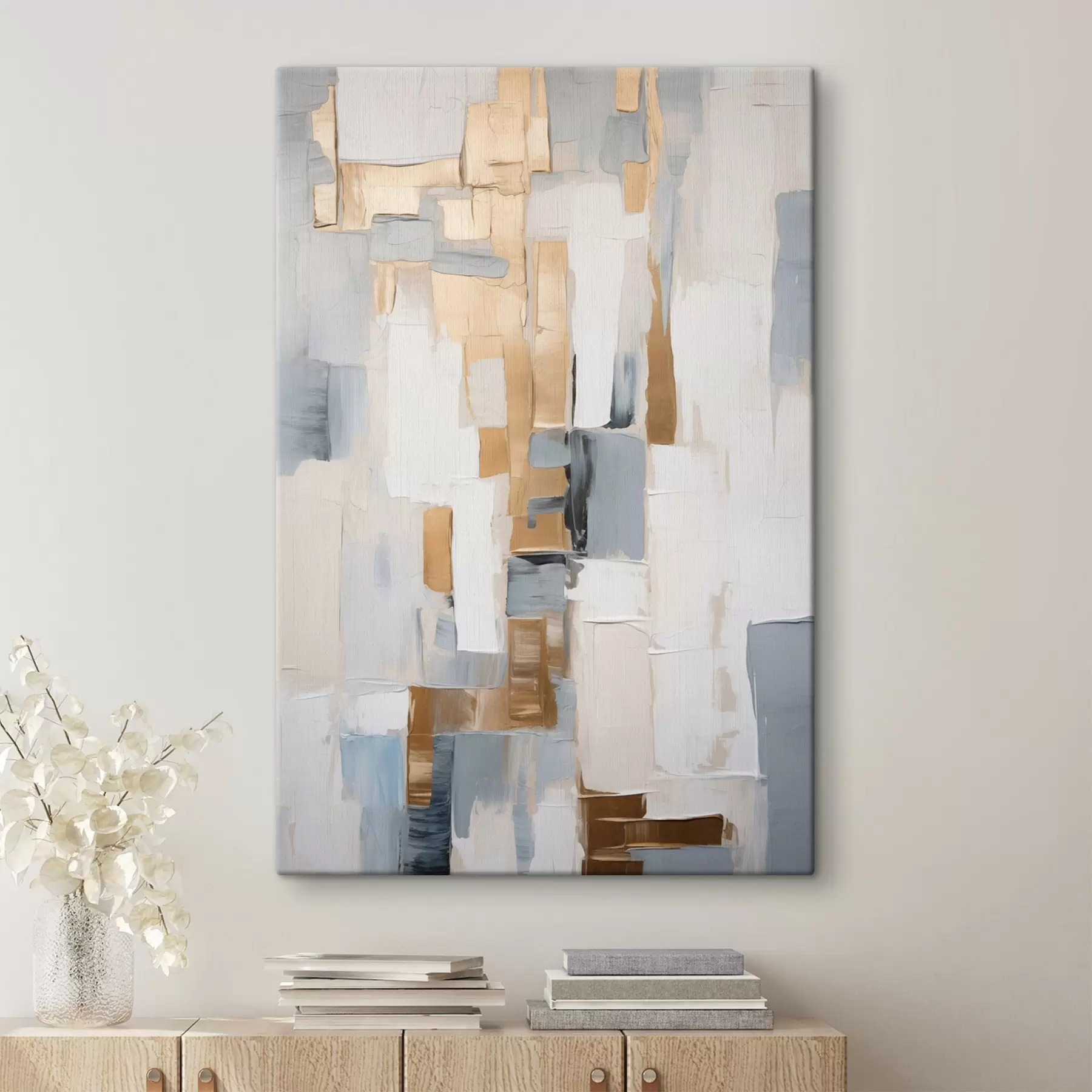 murales de pared La abstracción moderna imita a la pintura s45010