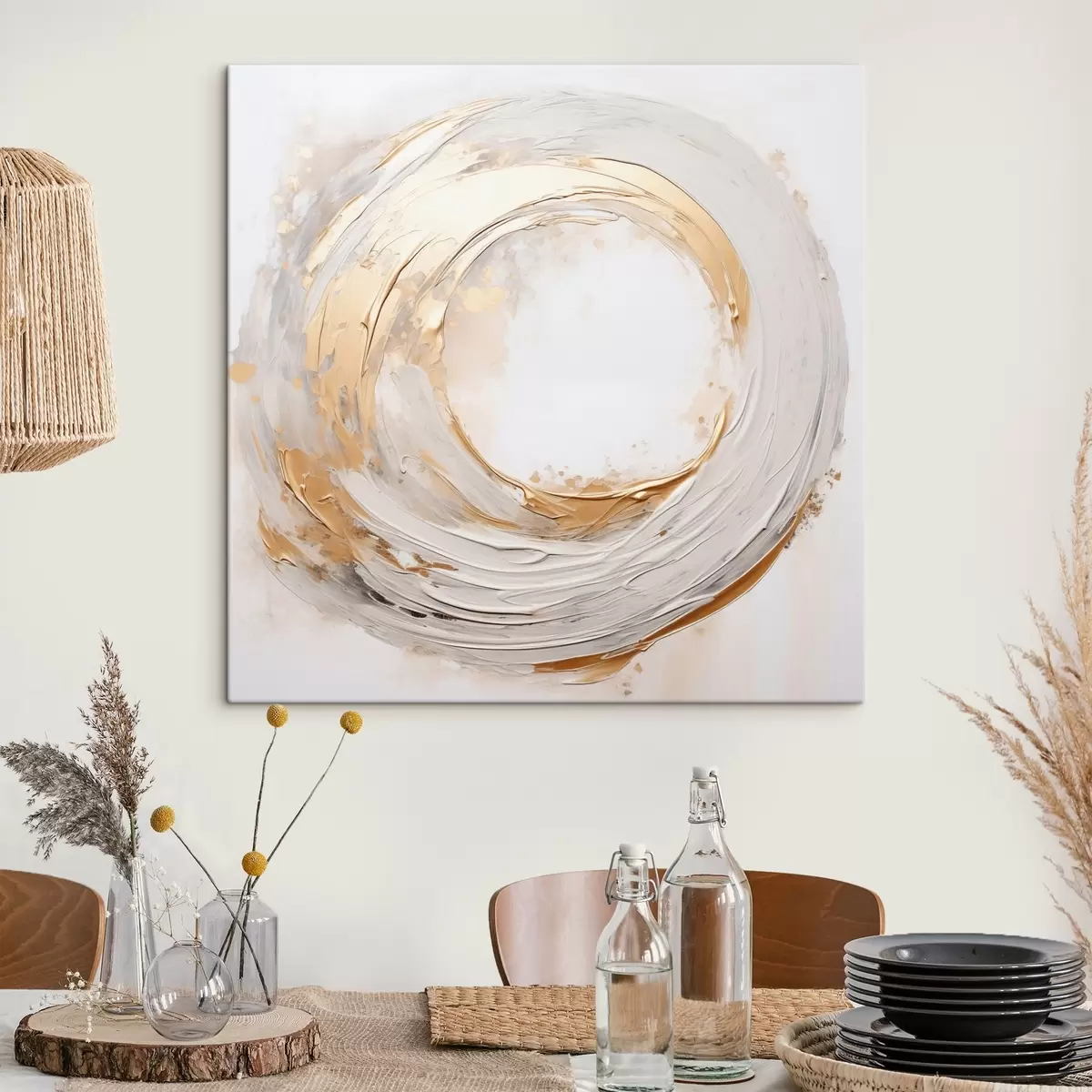 murales de pared Círculo abstracto s45016