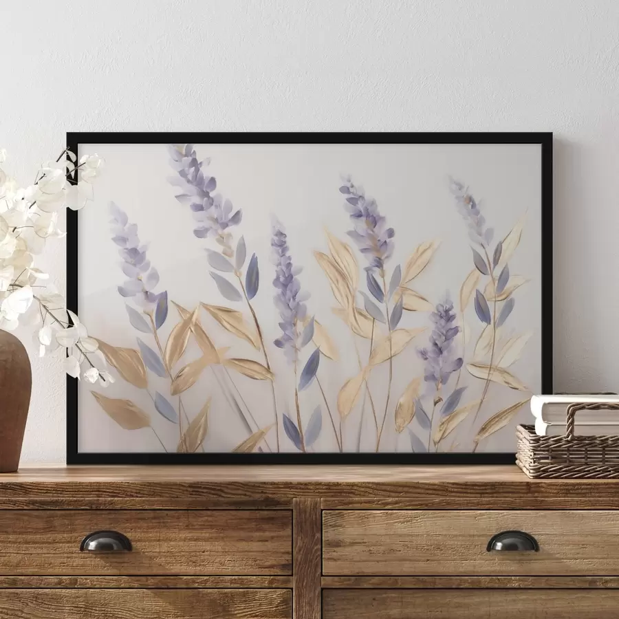 murales de pared Ramitas de lavanda f45011