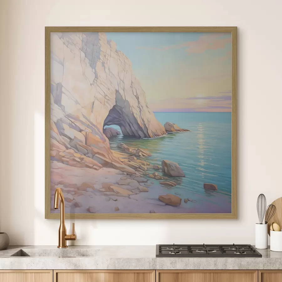murales de pared Roca junto al mar f45022