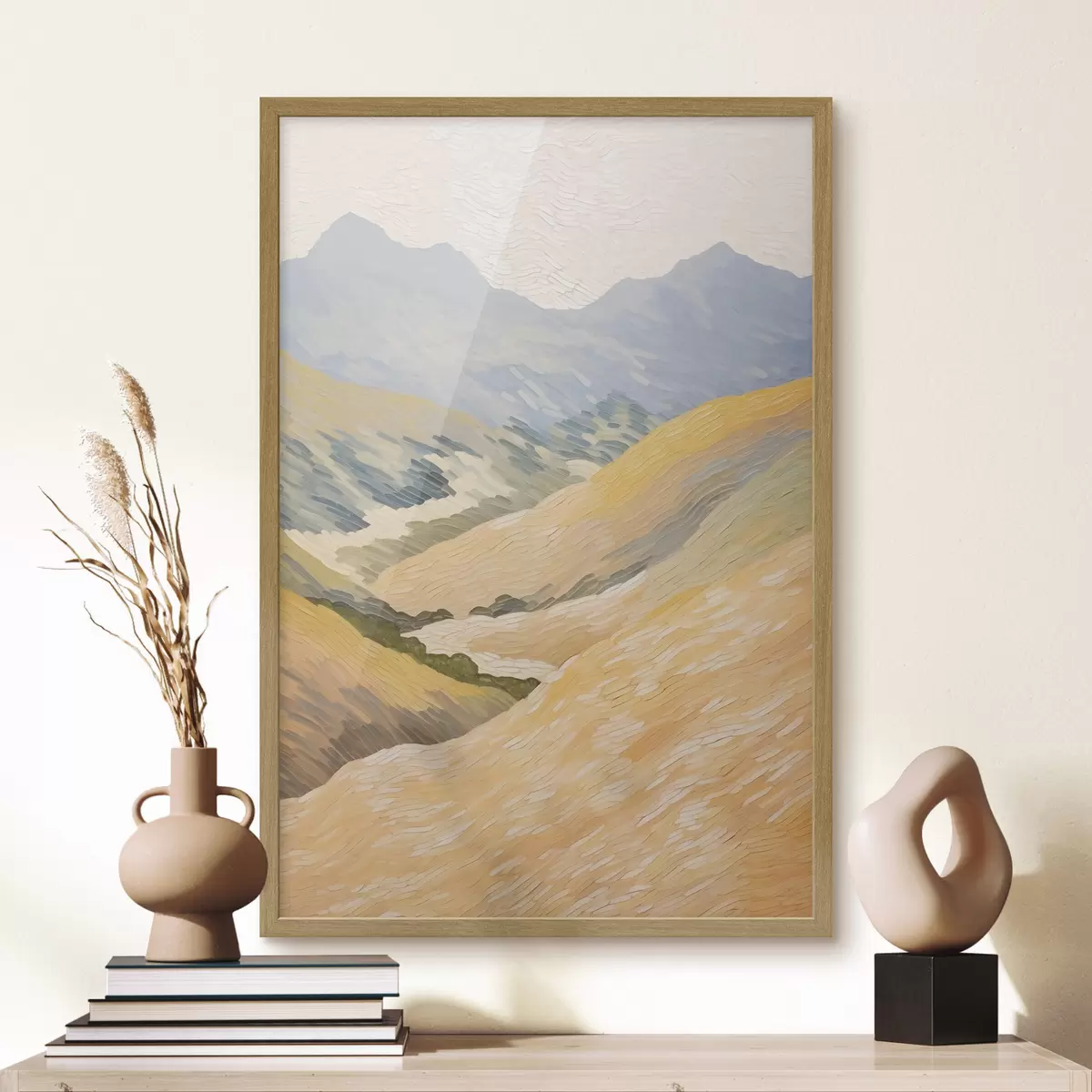 Poster paisaje de montaña f45028