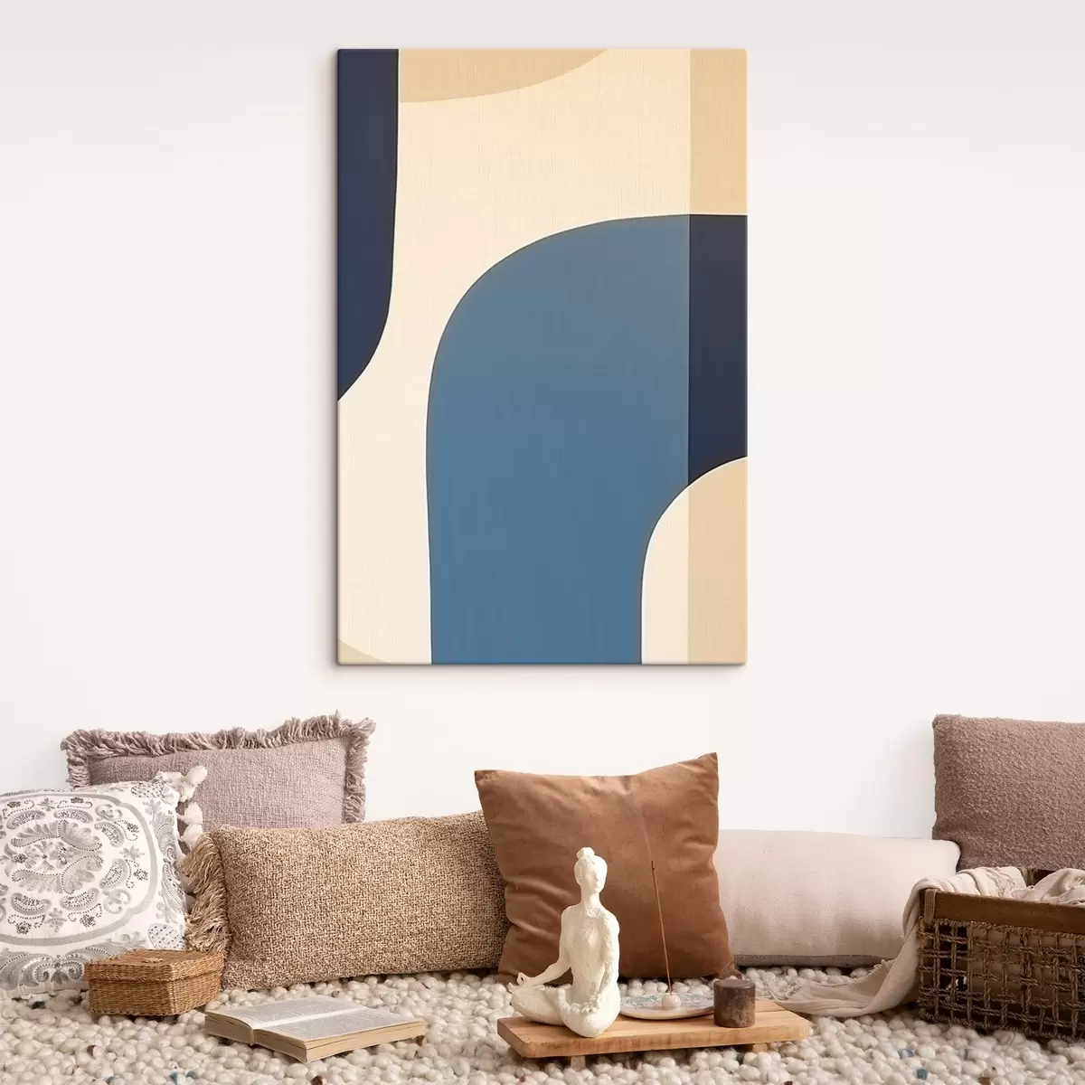 murales de pared Ondas abstractas s45074