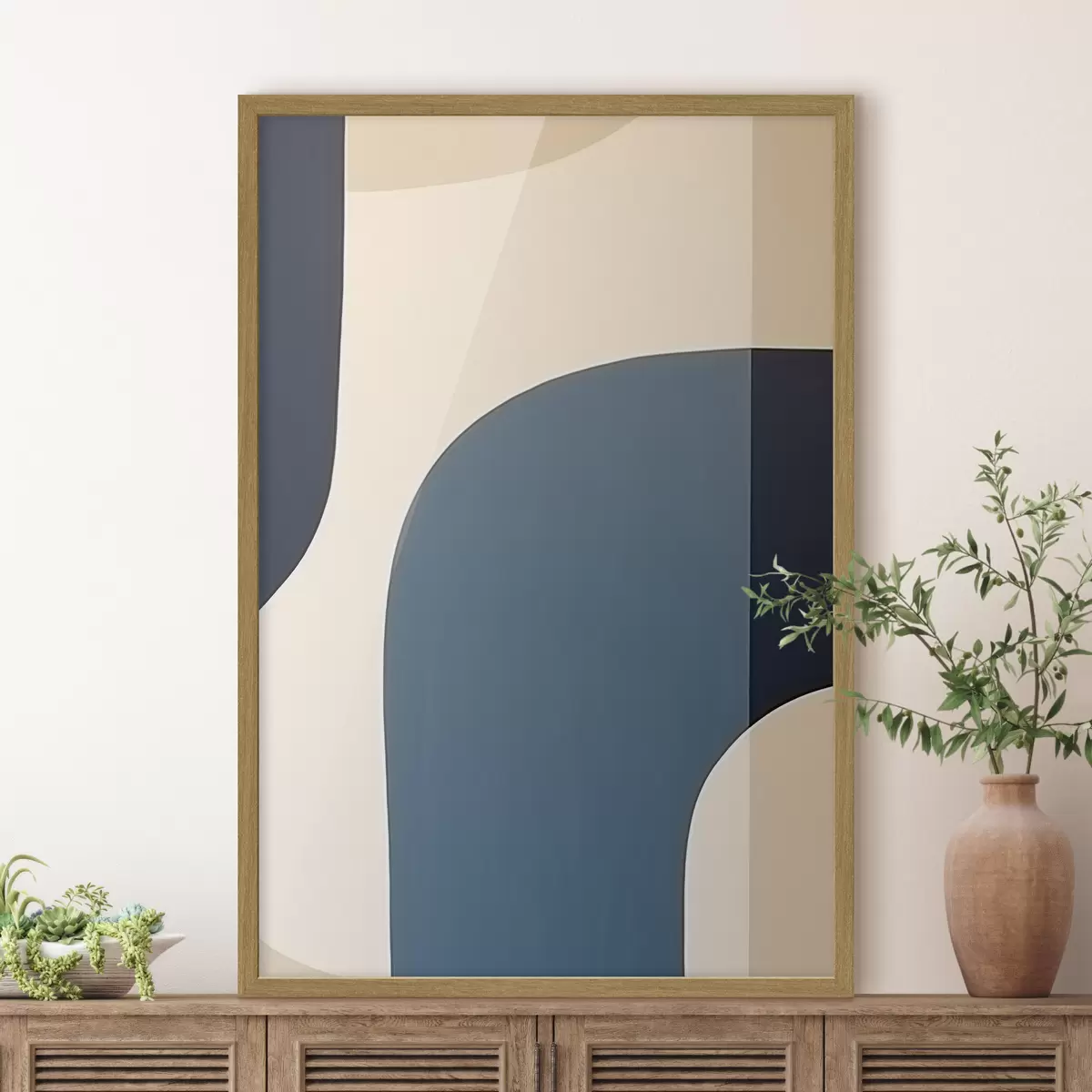 Poster Ondas abstractas f45074
