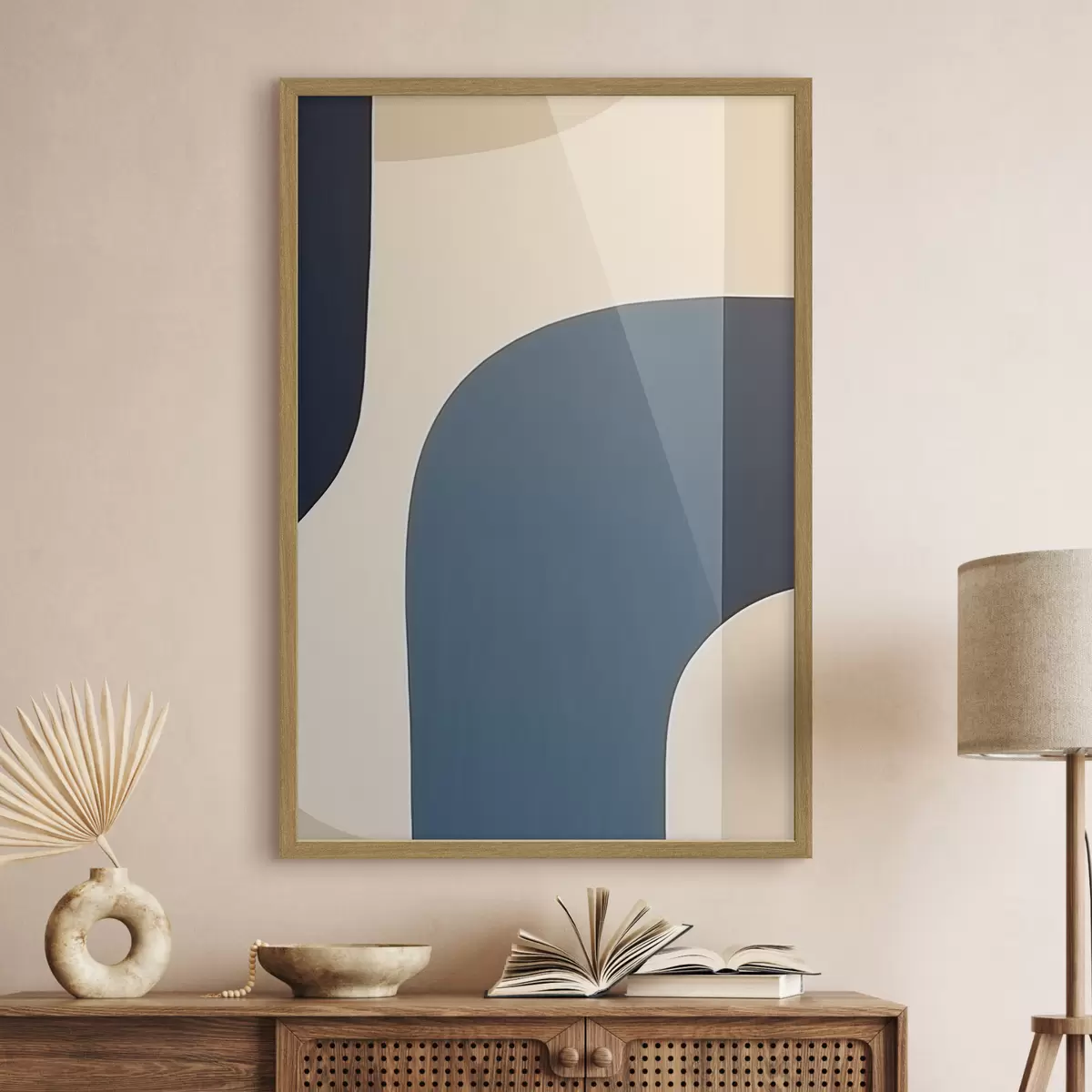Poster Ondas abstractas f45074
